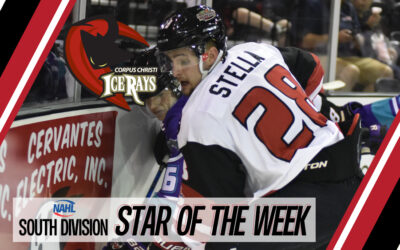 STELLA NAMED NAHL STAR OF THE WEEK