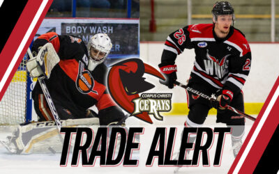 ICERAYS MAKE TRIO OF TRADES; MNICH TO WORLD JUNIORS