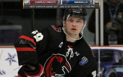 ICERAYS FALL 5-2 AT AMARILLO FRIDAY