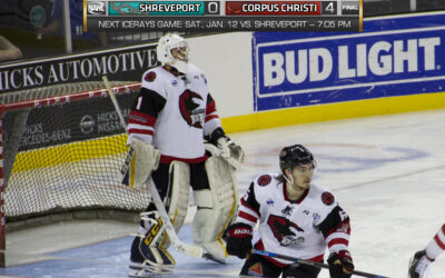 ICERAYS SHUT OUT SHREVEPORT IN RETURN TO HOME ICE