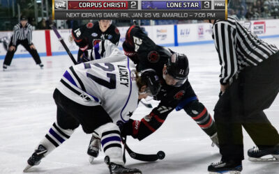 BRAHMAS HOLD OFF ICERAYS 3-2 SATURDAY
