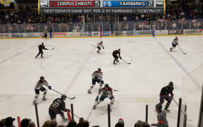 ICERAYS WIN 5-2 AT FAIRBANKS