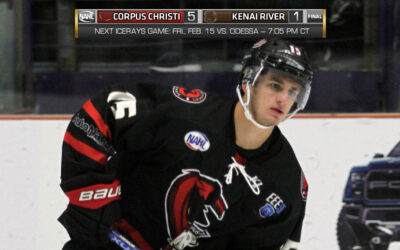 ICERAYS CLOSE ALASKA TRIP WITH 5-1 WIN AT BROWN BEARS