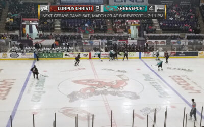 ICERAYS FALL FRIDAY AT SHREVEPORT