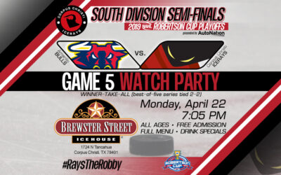GAME 5 WATCH PARTY AT BREWSTER STREET ICE HOUSE