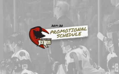 ICERAYS UNVEIL 2019-20 PROMOTIONAL SCHEDULE