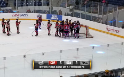 ICERAYS PUT UP SEASON-HIGH SIX GOALS IN WIN AT ODESSA