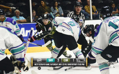 MUDBUGS DEFEAT ICERAYS 3-1 FRIDAY