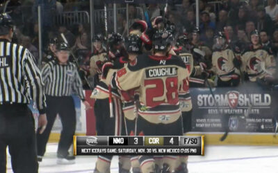 ICERAYS DEFEAT ICE WOLVES VIA SHOOTOUT FRIDAY