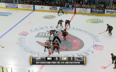 ICE WOLVES BEAT ICERAYS 6-2 SATURDAY