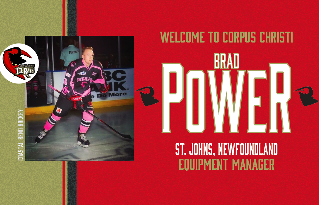 IceRays Hire Brad Power as New Equipment Manager