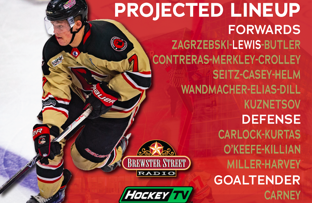 Projected Lineup (1/21 vs. El Paso)