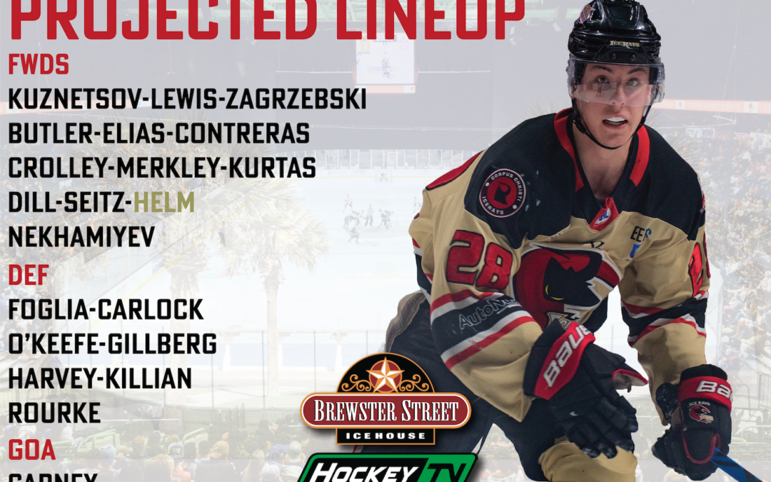 Projected Lineup (1/29 vs. Amarillo)