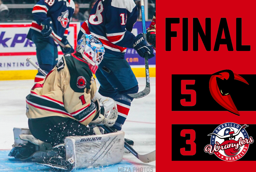 IceRays Sweep Amarillo to Match Season High Win Streak