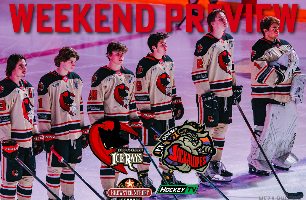 Weekend Preview: IceRays Travel to Odessa for Two-Game Series