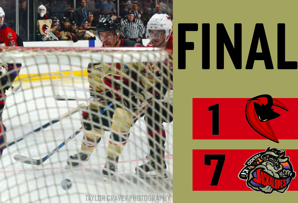 IceRays Fall to Odessa in Game One of Series