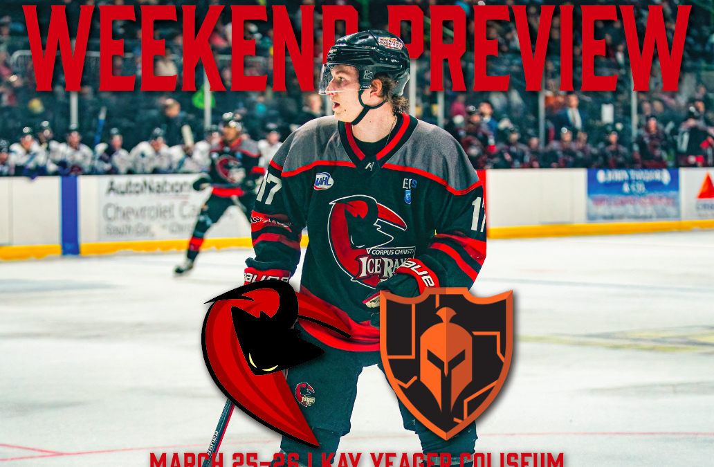 Weekend Preview: IceRays Travel to Wichita Falls