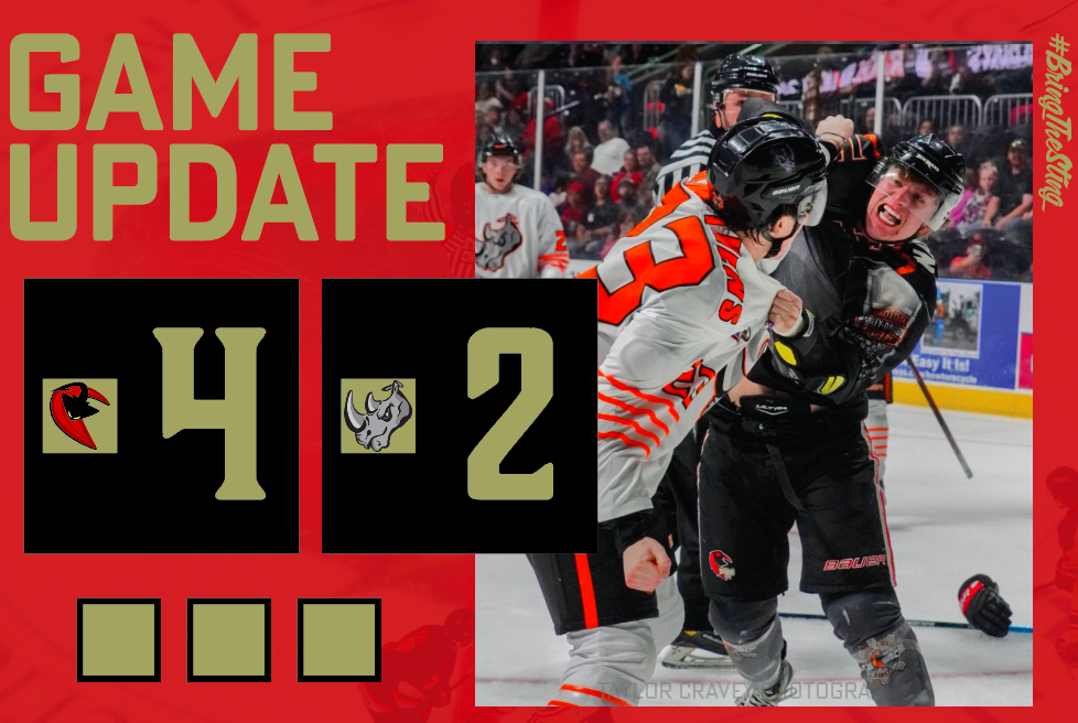 IceRays End Home Schedule With 4-2 Win