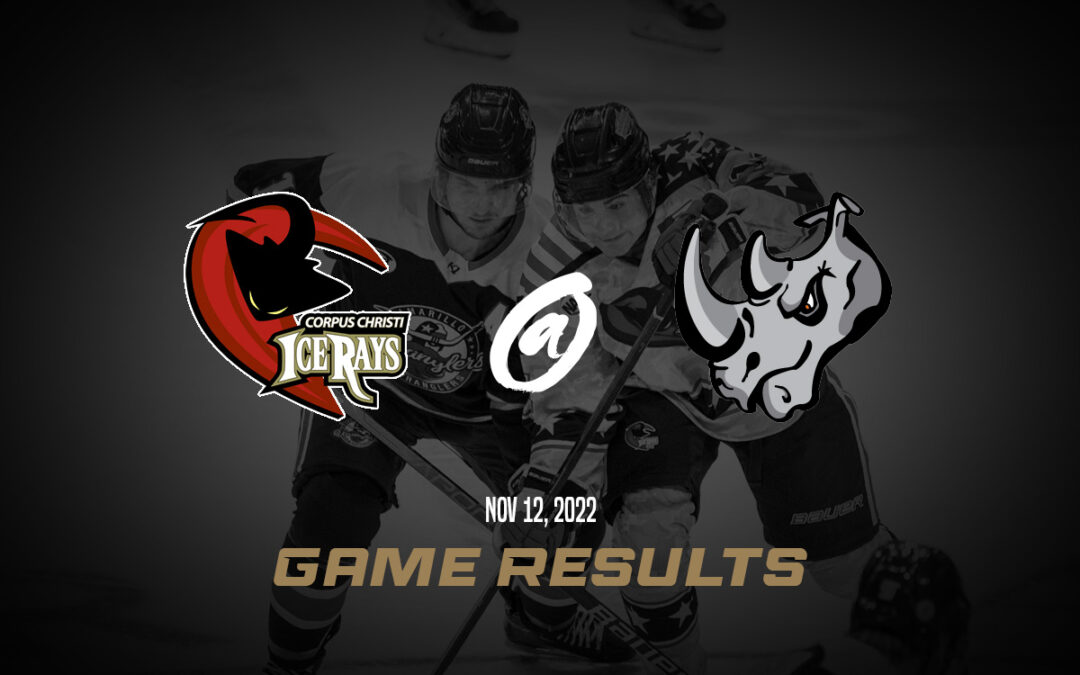 IceRays Fall Short To The Wranglers In A Physical Battle