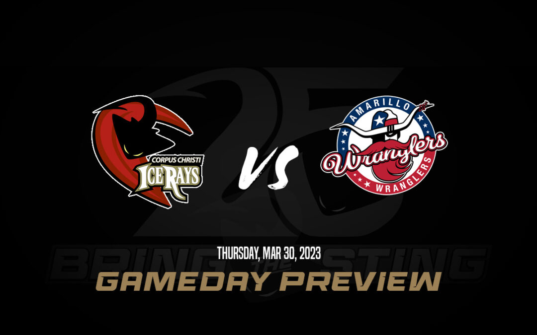 IceRays Host Wranglers in Final Home Games of Season