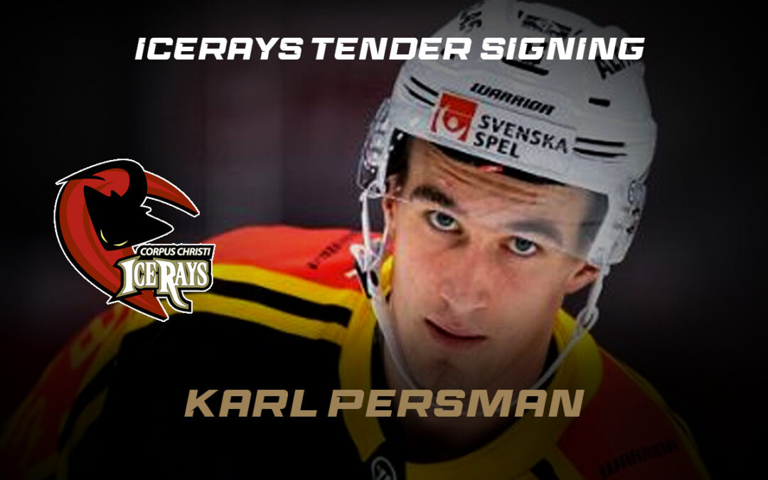 IceRays Tender Swedish-born Karl Persman