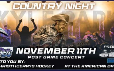 Kyle Park To Highlight Country Night When IceRays Host Oklahoma at American Bank Center