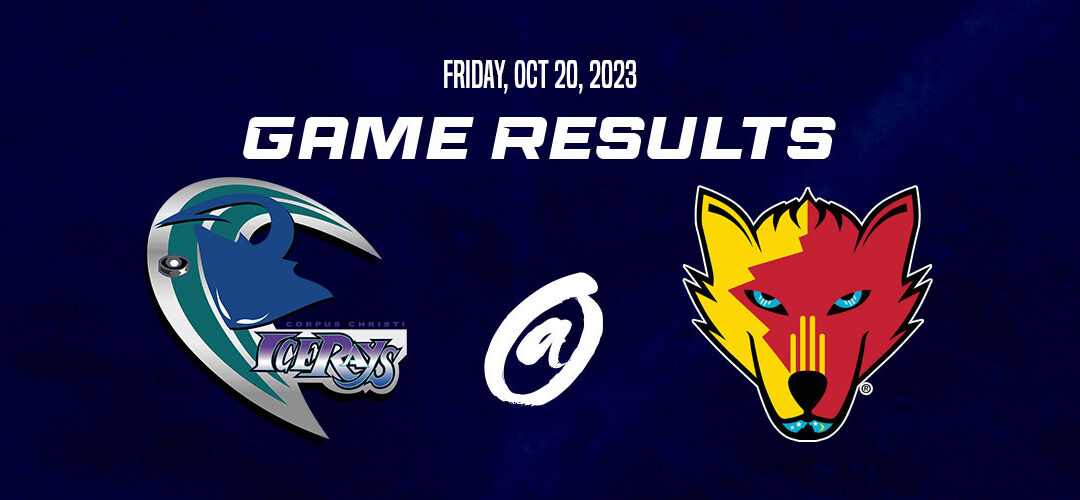 IceRays New Mexico Fall To New Mexico 5-2 Friday Night in Albuquerque