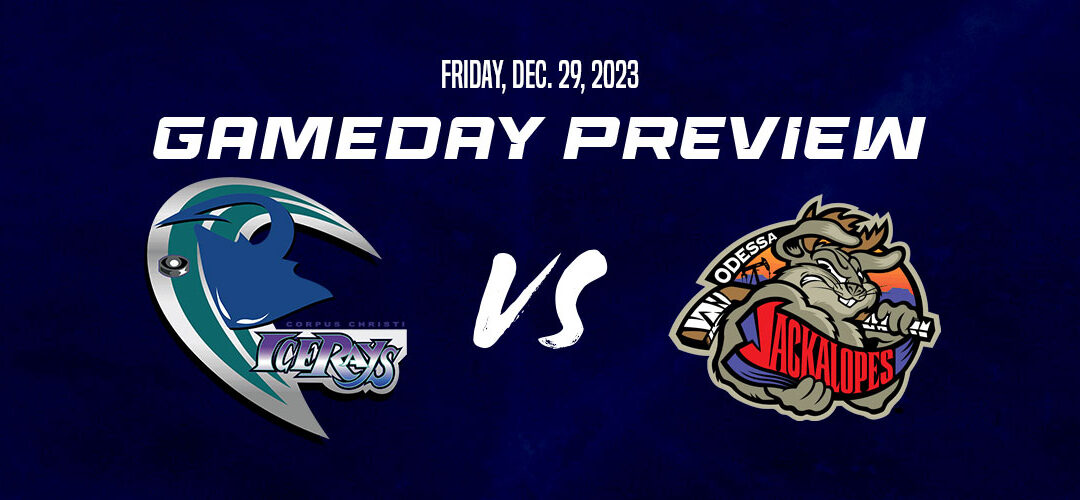 Corpus Christi IceRays Back On The Ice Against Odessa at American Bank Center
