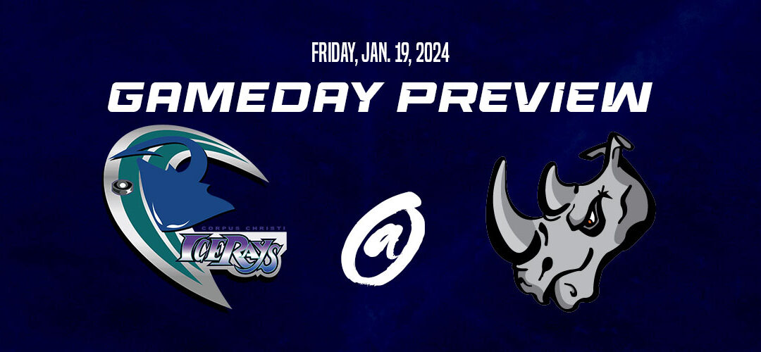 IceRays To Face Off Against El Paso On The Road Friday And Saturday