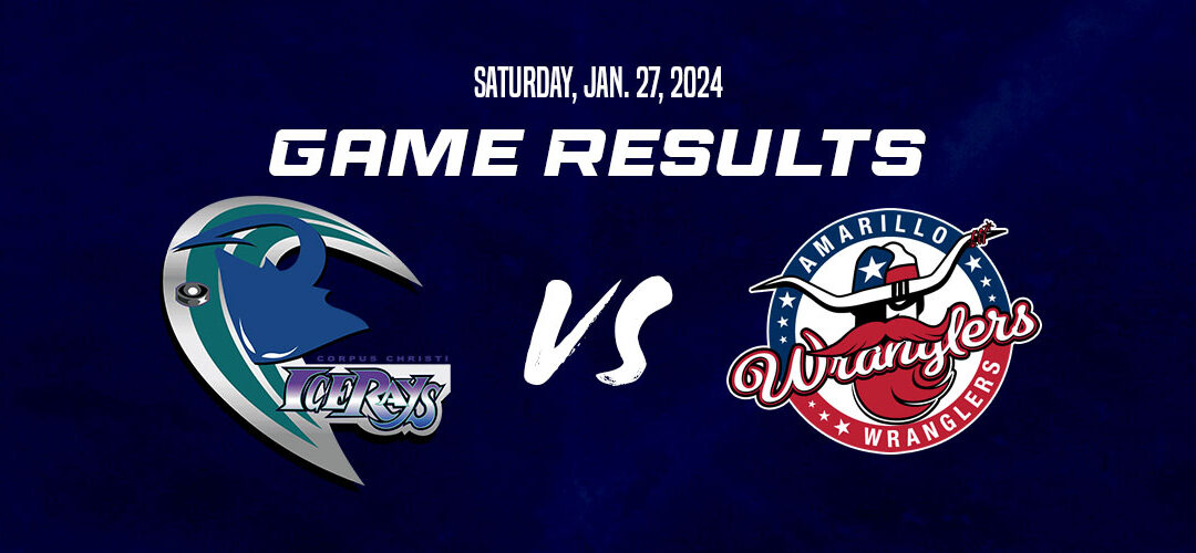 IceRays Bounce Back Against Amarillo Saturday Night At American Bank Center