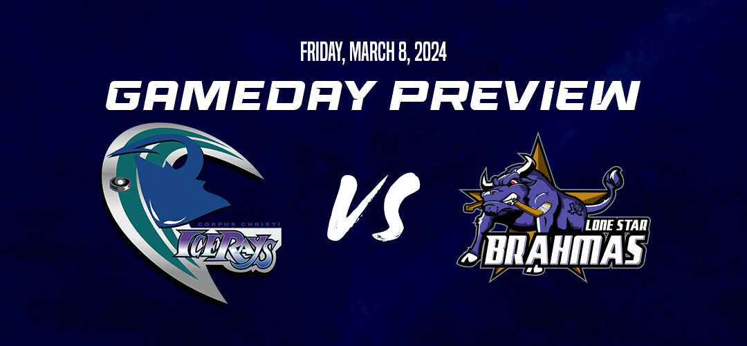 Corpus Christi IceRays To Host Lone Star Brahmas Friday And Saturday At American Bank Center