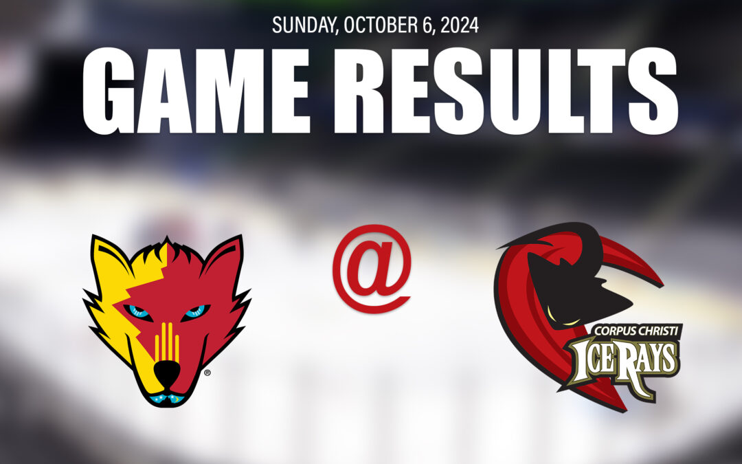 Corpus Christi IceRays Complete Sweep of New Mexico in 6-1 Victory in Series Final
