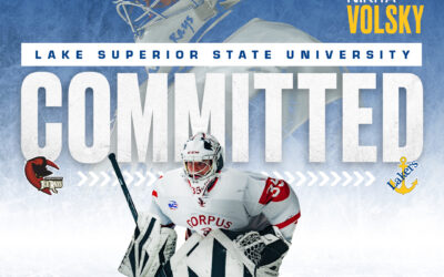 IceRays Goaltender Nikita Volsky Commits to NCAA Division 1 Lake Superior State