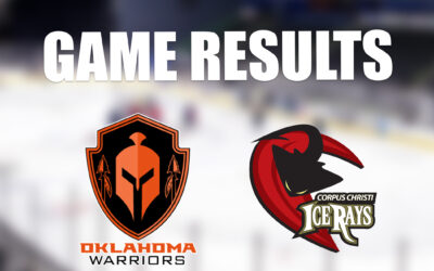 IceRays Complete Sweep of Warriors and take 1st Place in South
