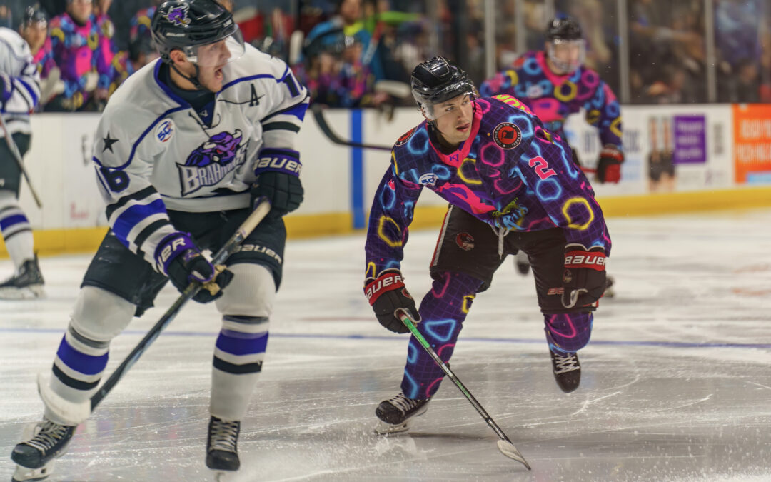 IceRays and Brahmas meet in North Richland Hills