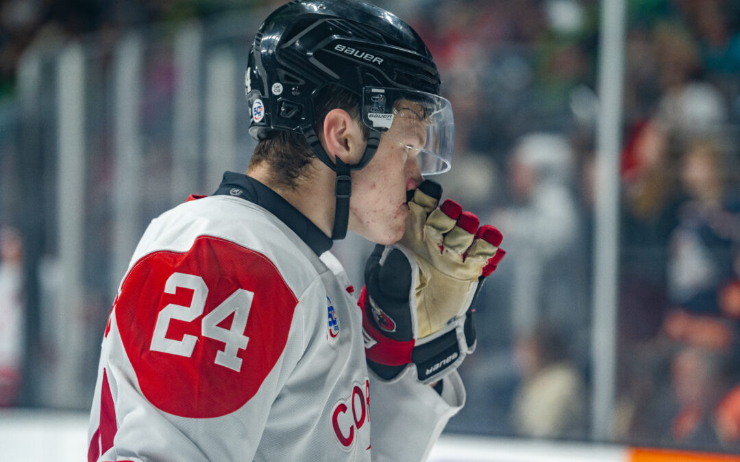 IceRays fall 4-3 in a Shootout in Oklahoma