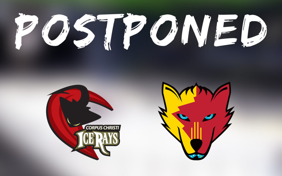 Corpus Christi IceRays Suspend Tonight’s Game at American Bank Center