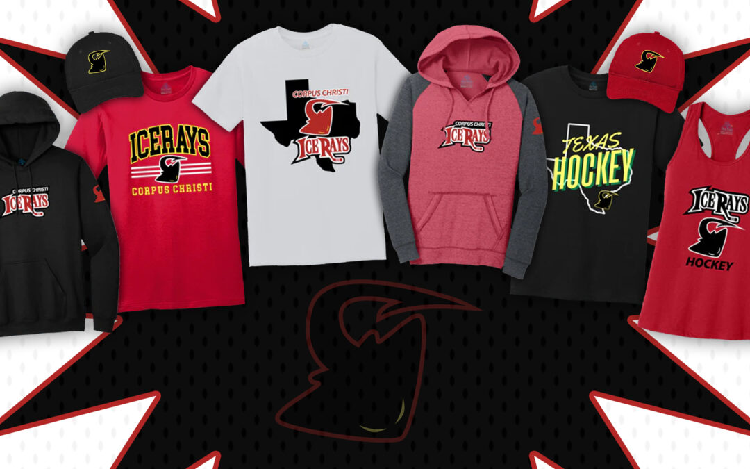 CORPUS CHRISTI ICERAYS LAUNCH NEW ONLINE STORE