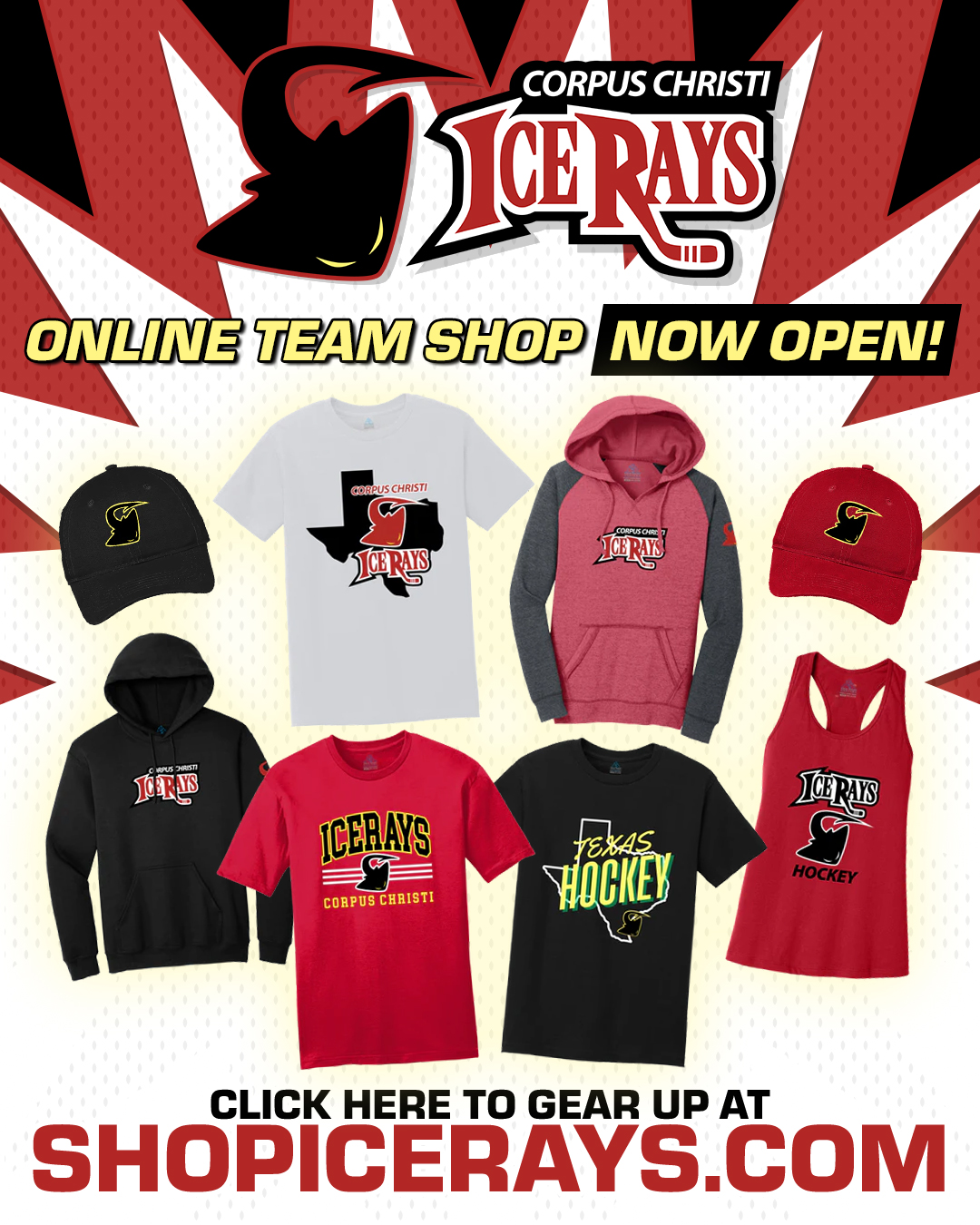Online Team Shop Now Open! Online Team Shop Now Open!