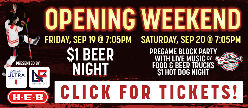 Opening Weekend Tickets Now On Sale!