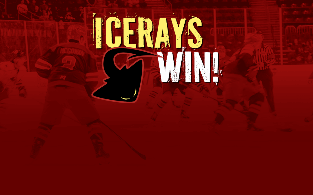 ICERAYS COMPLETE SWEEP OF BRAHMAS ON OPENING WEEKEND 4-2