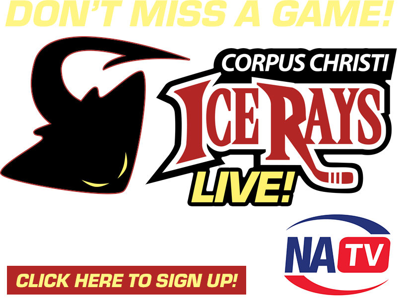 Watch the IceRays LIVE on NATV - Sign up today!