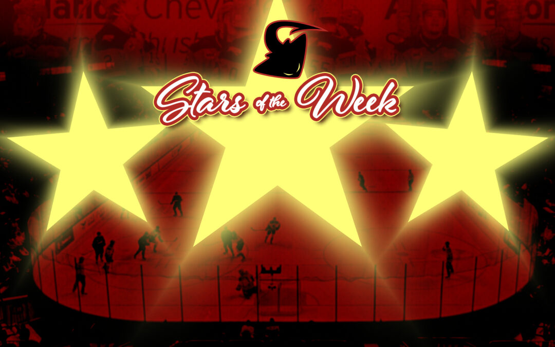 ANDREJ PARICKA AND JUSTIN THIBAULT NAMED SOUTH DIVISION STARS OF THE WEEK