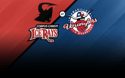 ICERAYS CARRY WIN STREAK INTO AMARILLO AGAINST WRANGLERS