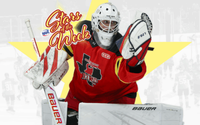 GOALTENDER XANDER MICELI NAMED SOUTH DIVISION 1ST STAR OF THE WEEK