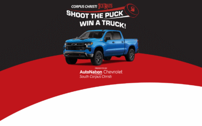 IceRays Partner with AutoNation Chevrolet South Corpus Christi for “Shoot the Puck – Win a Truck” Promotion