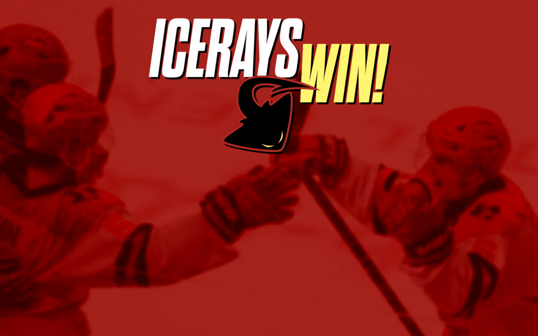 IceRays Clamp Down Late to Seal 5-2 Victory in Oklahoma for Sweep
