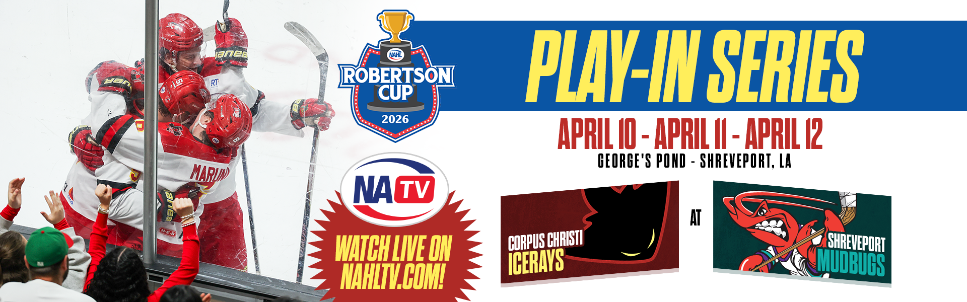 Click Here to Watch Live on NAHLTV.com Click Here to Watch Live on NAHLTV.com