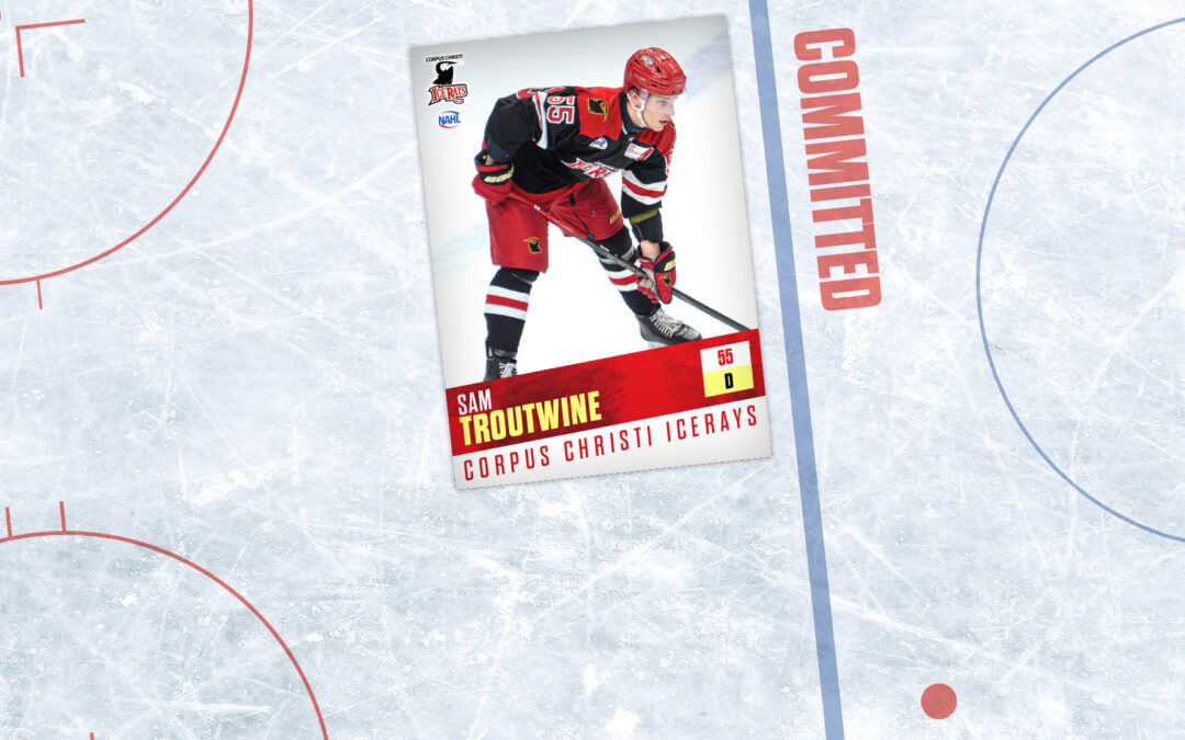 IceRays Defenseman Sam Troutwine Commits to Skidmore College