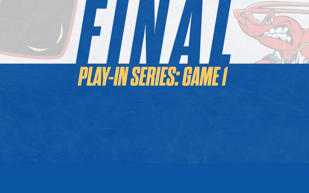 ICERAYS FALL TO MUDBUGS IN PLAY-IN SERIES OPENER 7-2